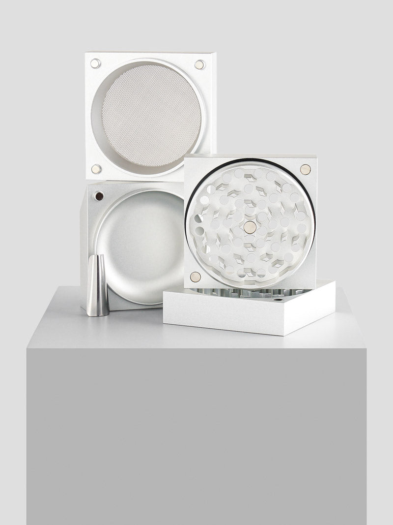 Cube Grinder by Laundry Day disassembled