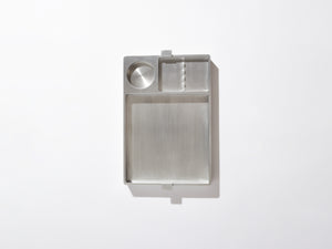 Serra Rolling Tray - White Marble