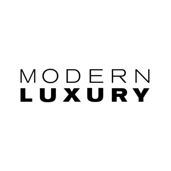 Modern Luxury logo text on a white background